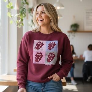 018 NWT Rolling Stones Sweatshirt